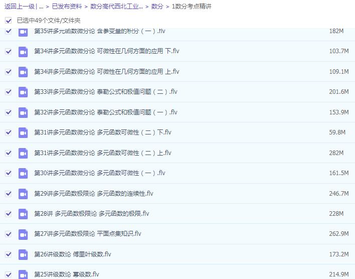 华东师范大学数学系《数学分析》考点精讲及复习思路-数学分析名校真题精讲-华东师范大学数学系版《数学分析》考研冲刺串讲及模拟四套卷精讲-北京大学数学系《高等代数》考点精讲及复习思路-高等代数名校真题精讲-高等代数冲刺串讲网盘... 华东师范大学数学系《数学分析》考点精讲及复习思路-数学分析名校真题精讲-华东师范大学数学系版《数学分析》考研冲刺串讲及模拟四套卷精讲-北京大学数学系《高等代数》考点精讲及复习思路-高等代数名校真题精讲-高等代数冲刺串讲网盘...